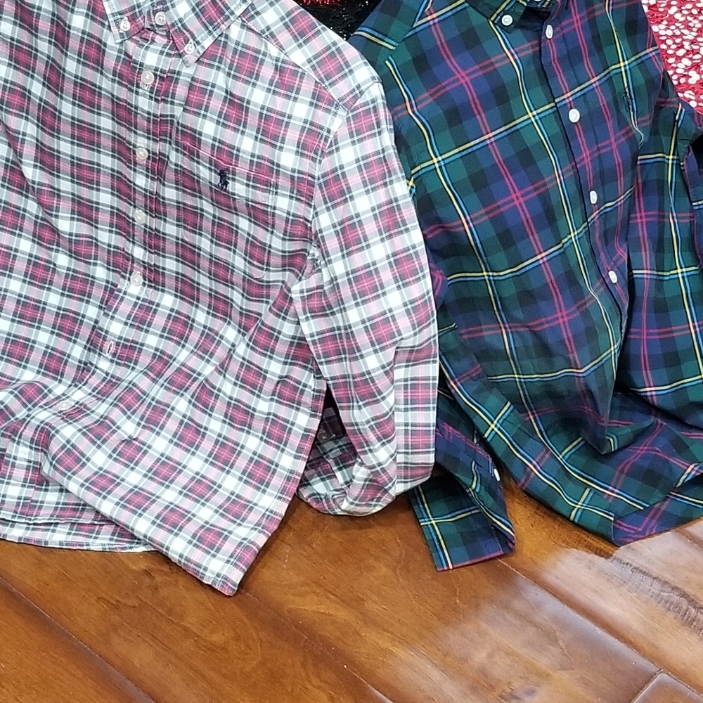 Ralph Lauren long sleeved shirts